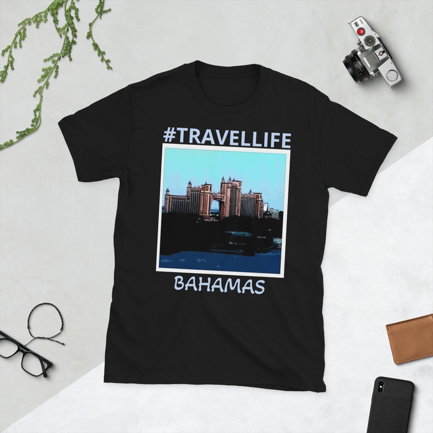 #Travellife Bahamas Unisex T-Shirt 2X+