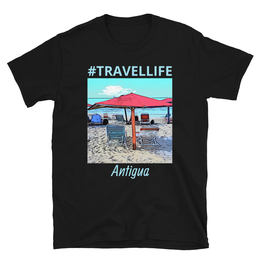 #Travellife Antigua Unisex T-Shirt 2X+