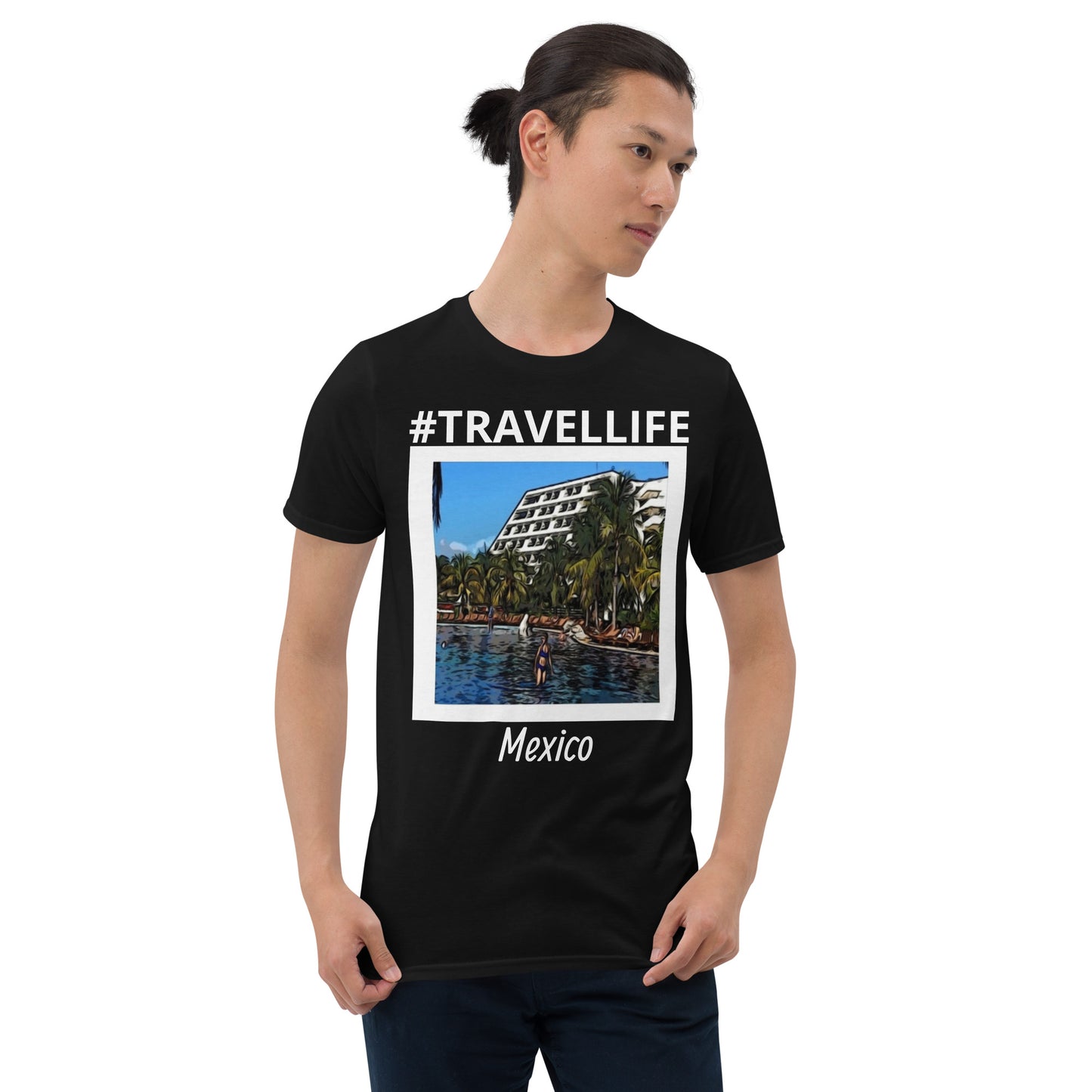 #Travellife Mexico "Beautiful Pool" Unisex T-Shirt