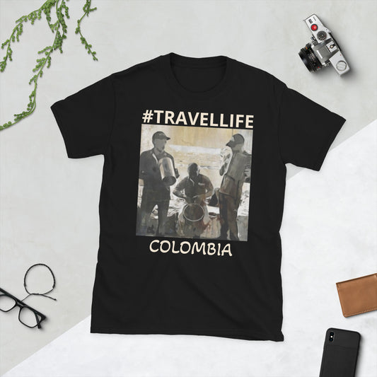 #Travellife Colombia "Vallenato" Plus Size Unisex T-Shirt