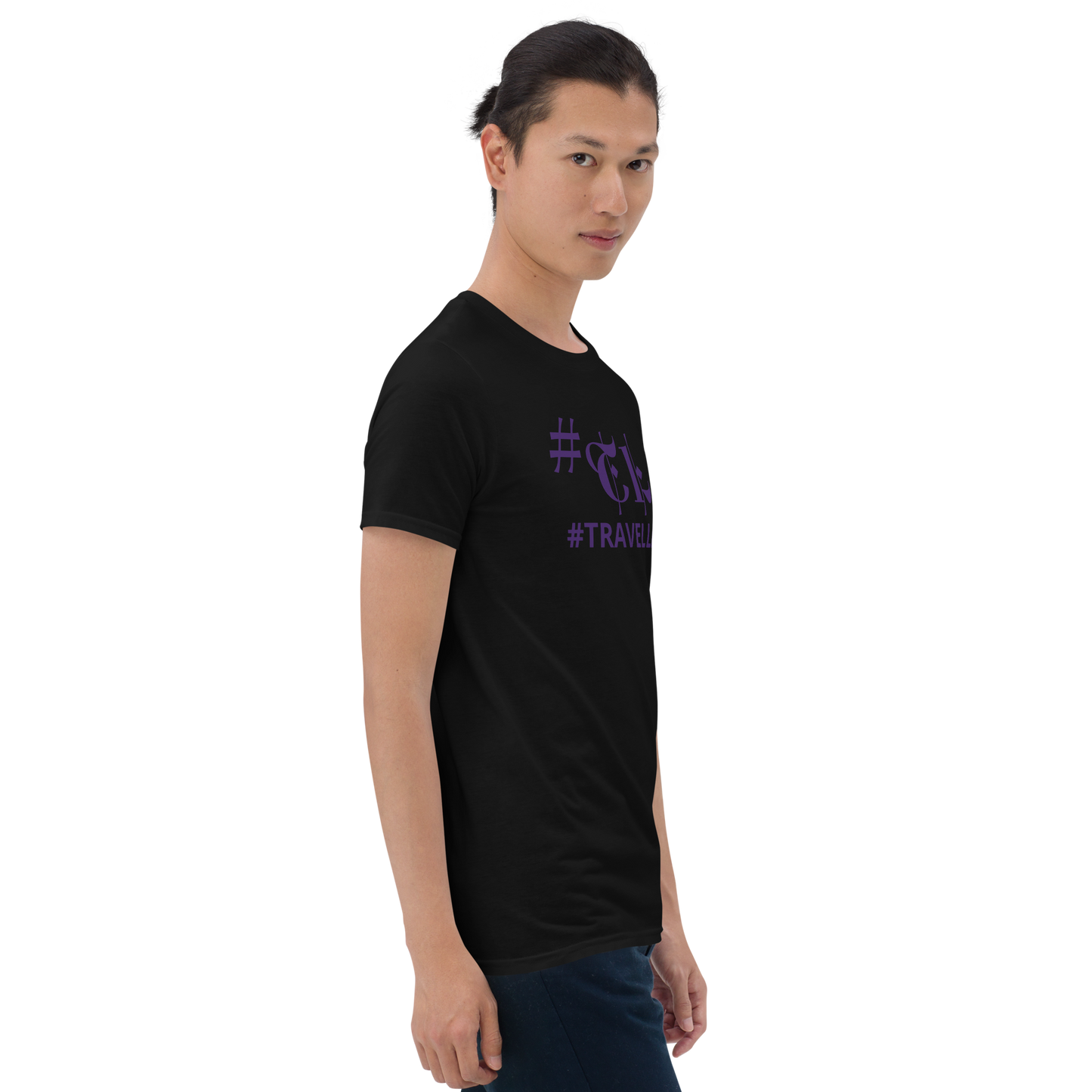 #Travellife Purple #TL Logo Unisex T-Shirt - Matching Fleece Shorts