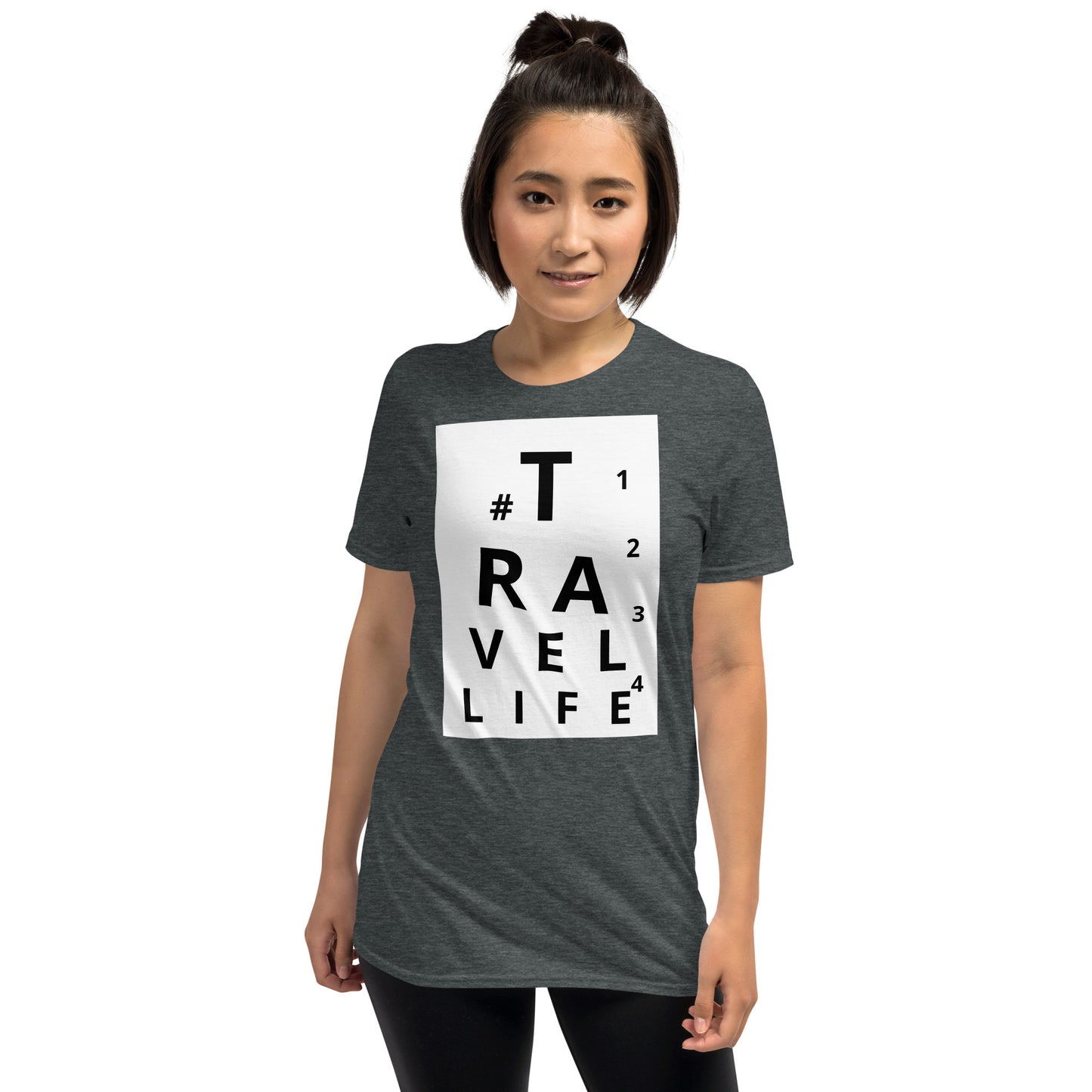 #Travellife Eye Chart Unisex T-Shirt