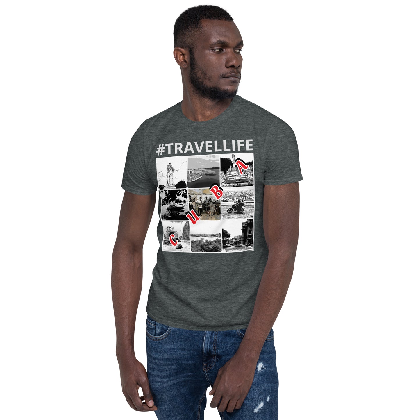 #Travellife Cuba Collage Unisex T-Shirt