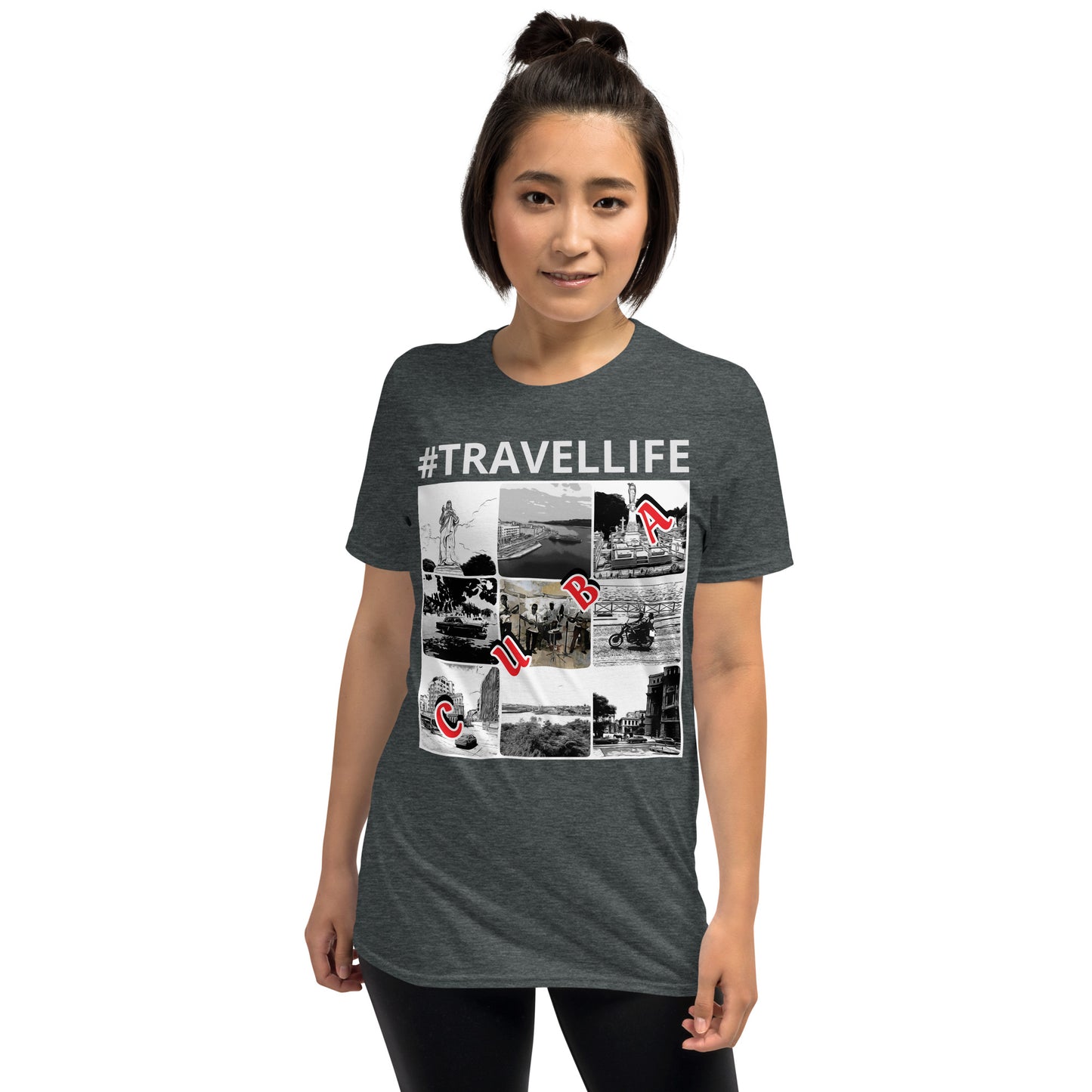 #Travellife Cuba Collage Unisex T-Shirt