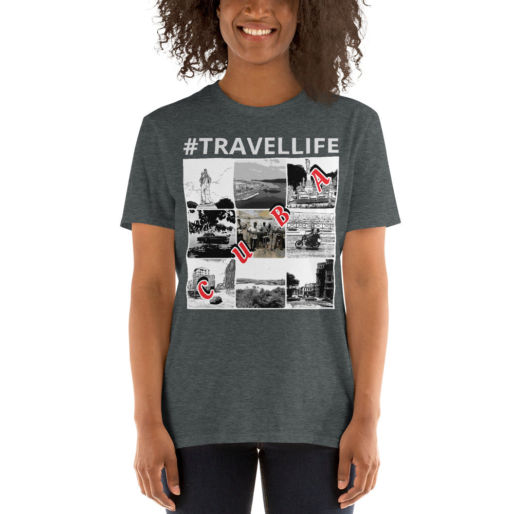 #Travellife Cuba Collage Unisex T-Shirt