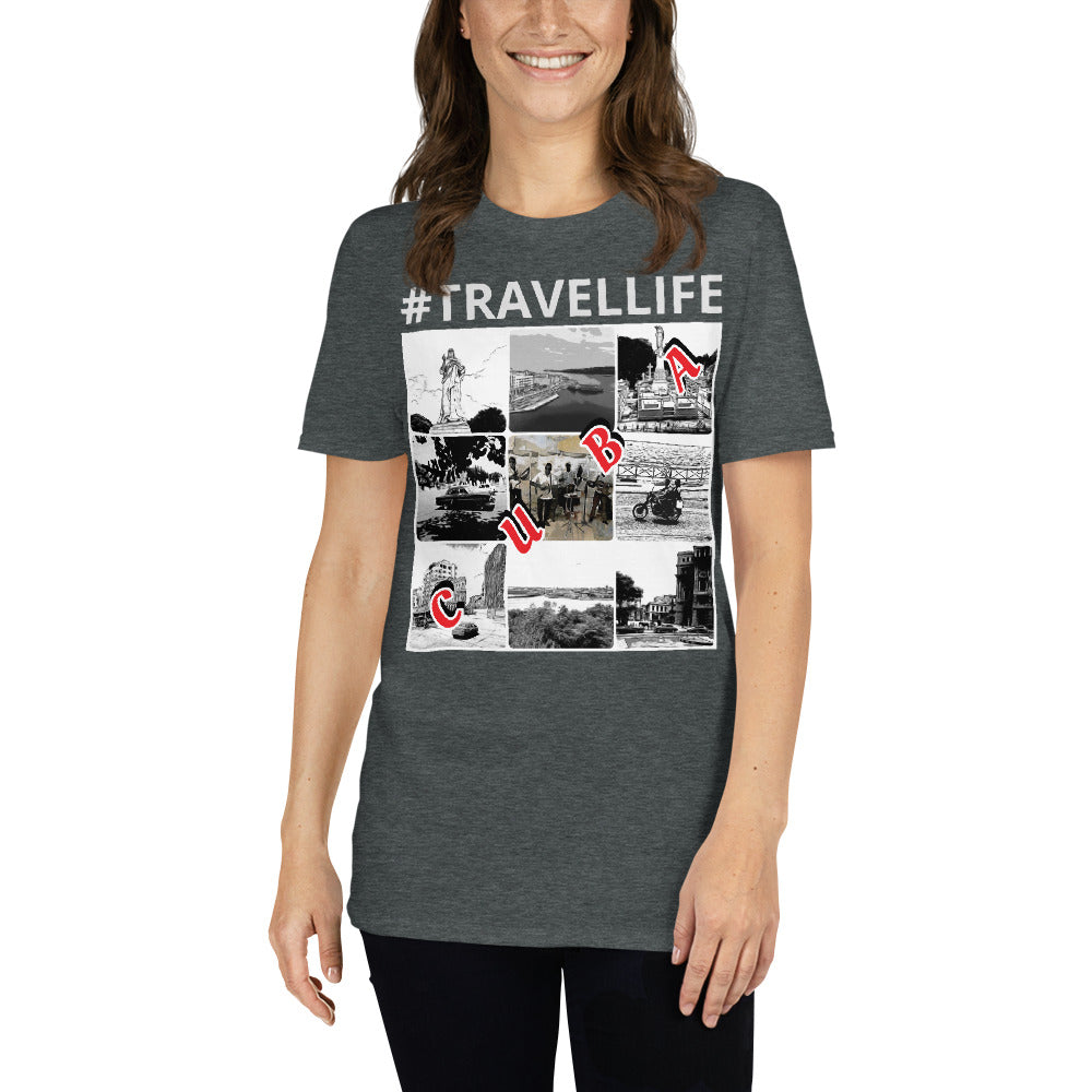 #Travellife Cuba Collage Unisex T-Shirt