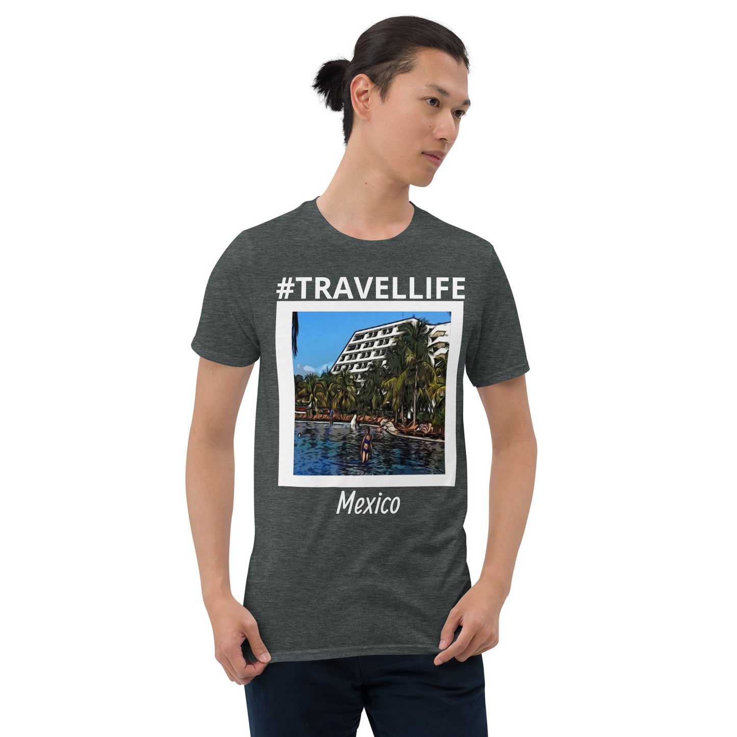 #Travellife Mexico "Beautiful Pool" Unisex T-Shirt