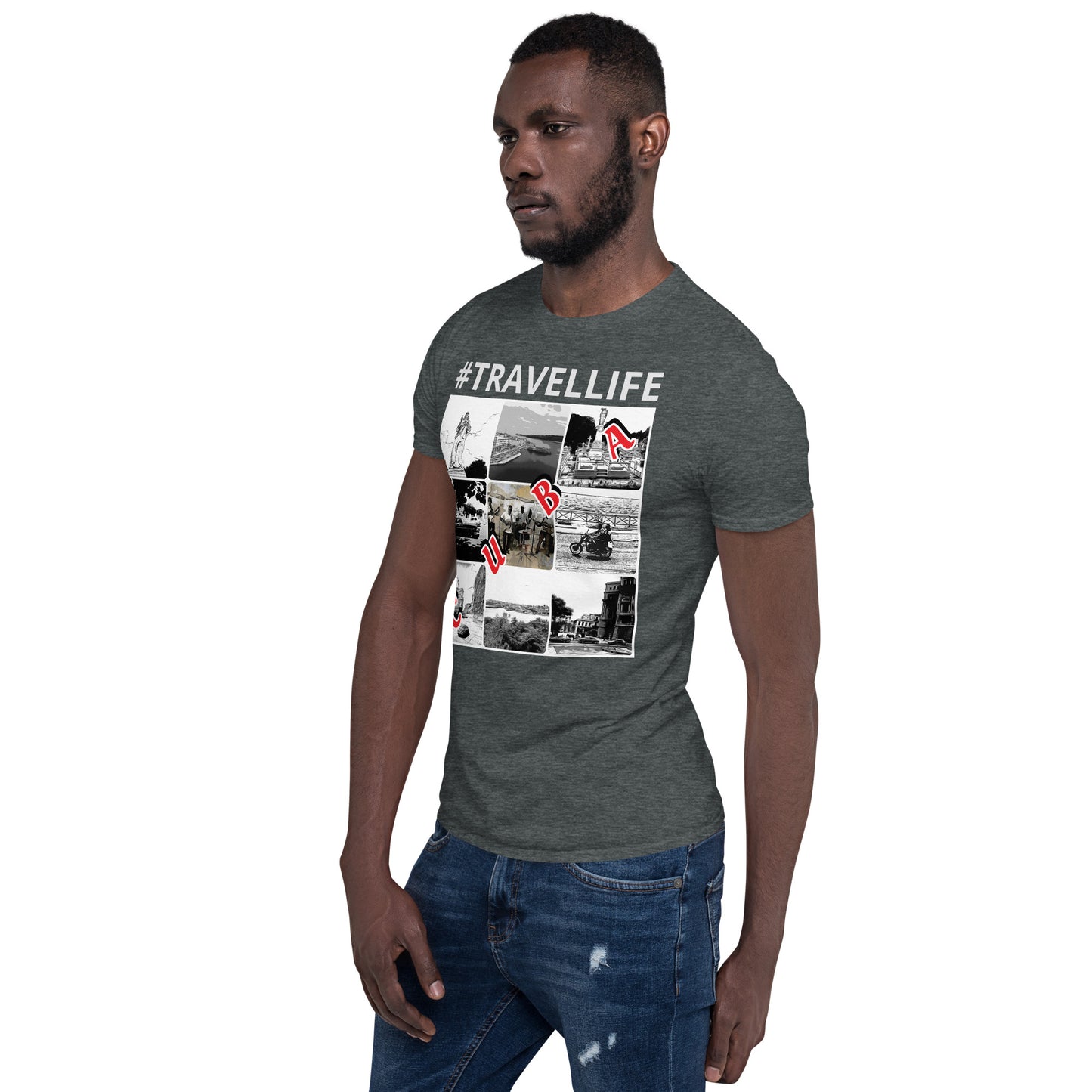 #Travellife Cuba Collage Unisex T-Shirt