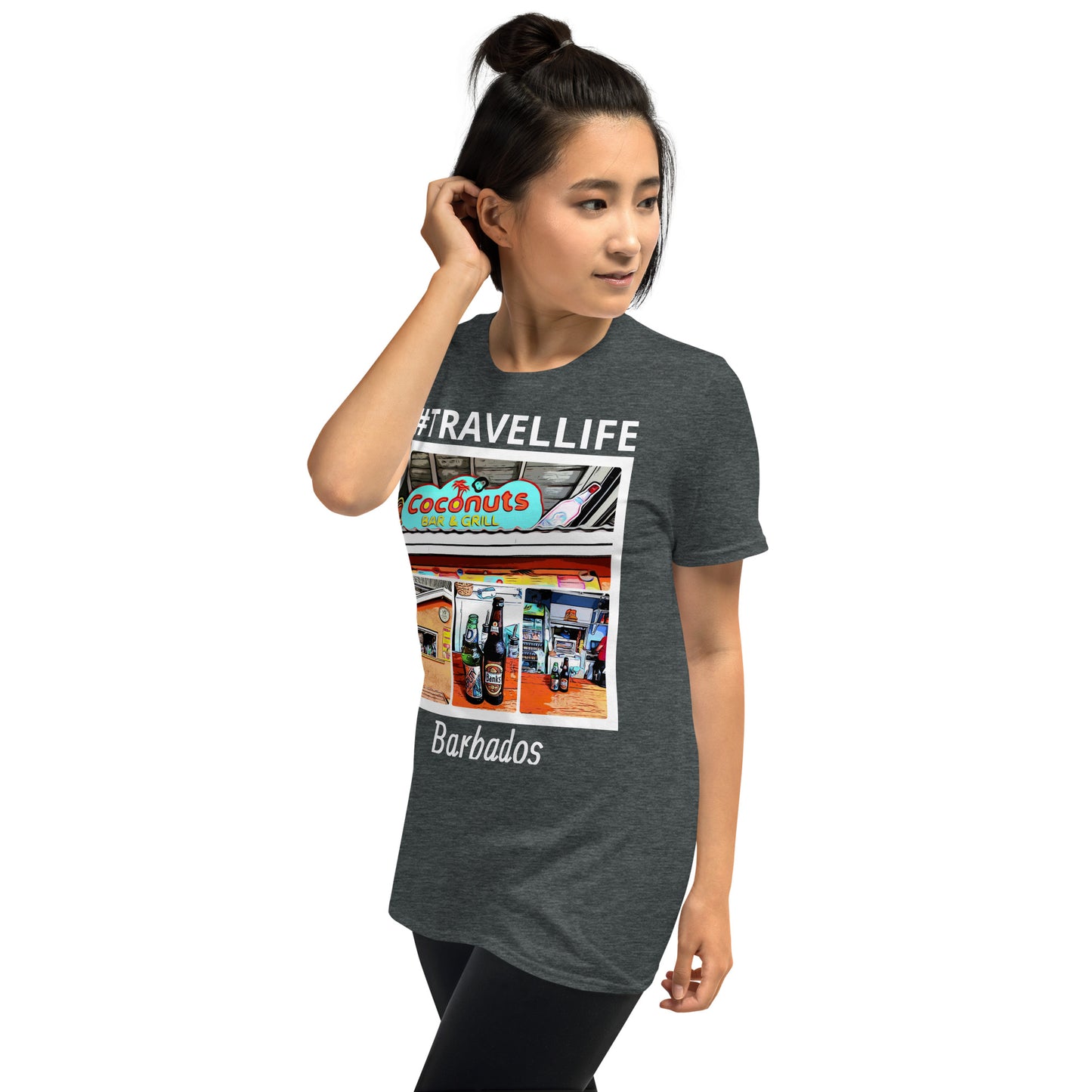 #Travellife Barbados Collage Unisex T-Shirt