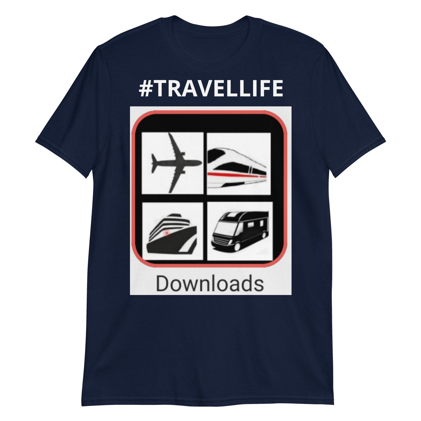 #Travellife PTA Downloads Unisex T-Shirt
