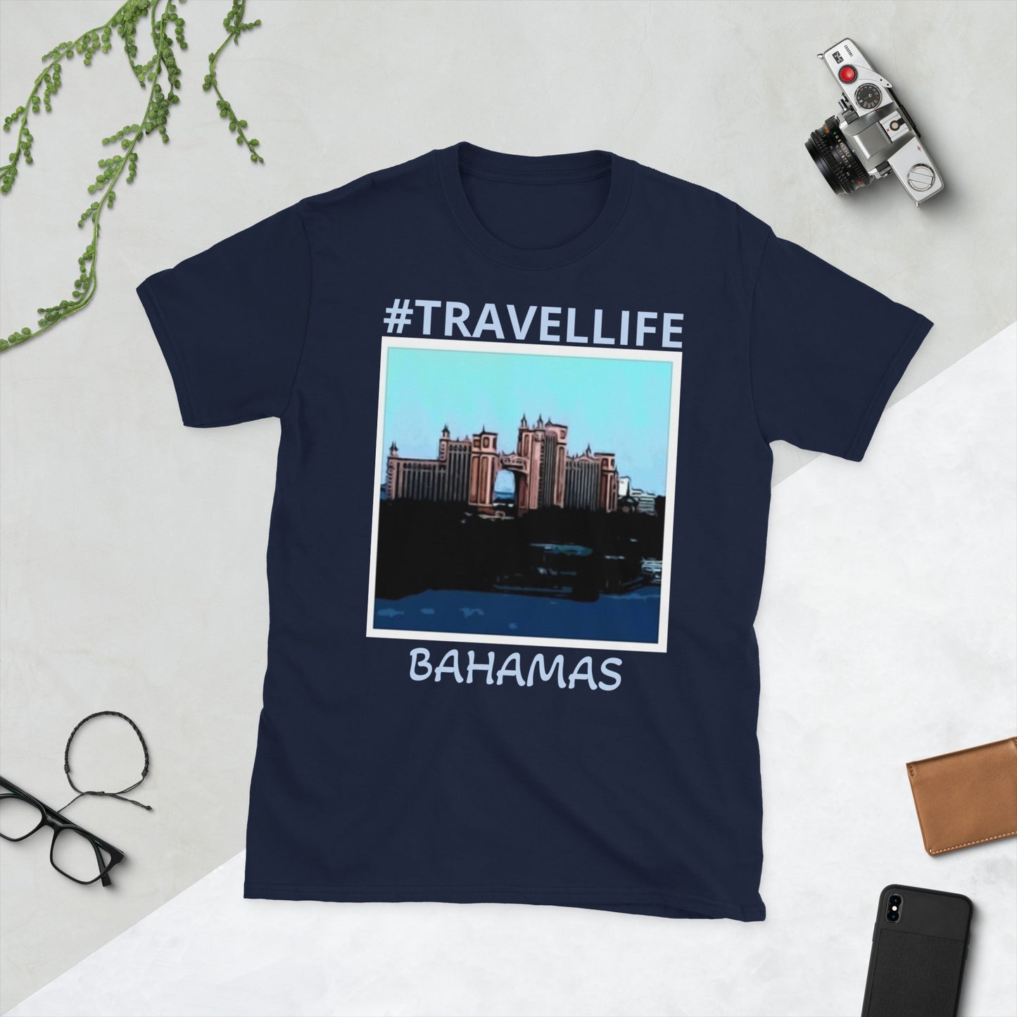 #Travellife Bahamas Unisex T-Shirt 2X+