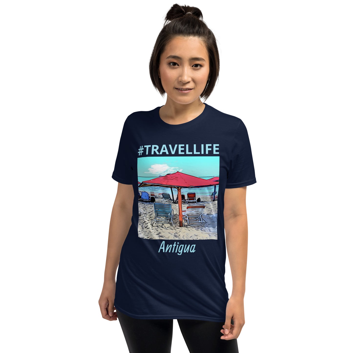 #Travellife Antigua Unisex T-Shirt