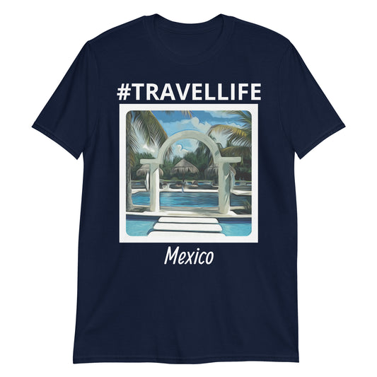 #Travellive Mexico "Paradiso" Plus Size Unisex T-Shirt