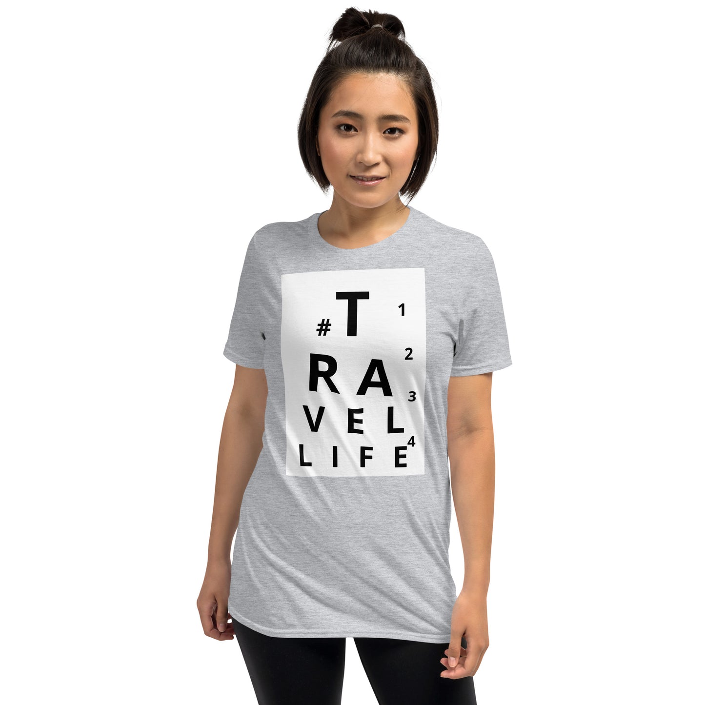 #Travellife Eye Chart Unisex T-Shirt