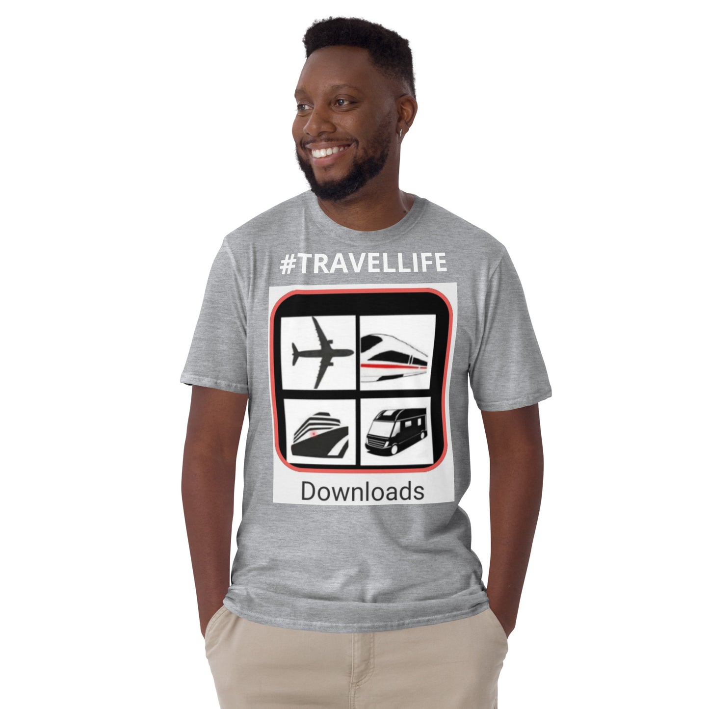 #Travellife PTA Downloads Unisex T-Shirt 2X+