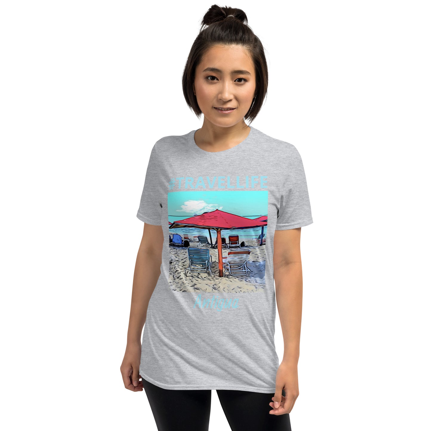 #Travellife Antigua Unisex T-Shirt