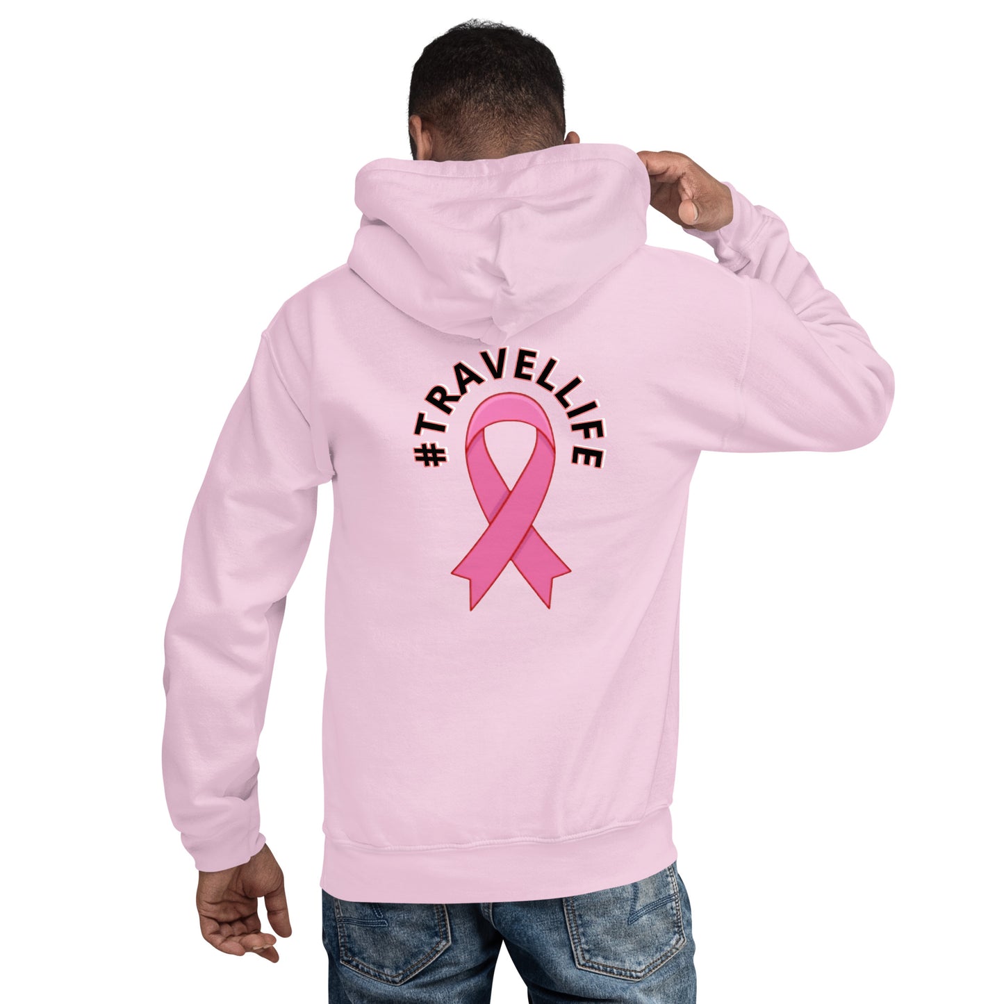 Breast Cancer Awareness "I Love 2 Cruise" Unisex Hoodie